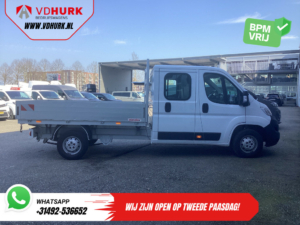 Opel Movano Open laadbak 2.2 140 pk DC Dubbel Cabine Open Laadbak/ 7 Pers./ 2.5t Trekverm./ Cruise/ Airco/ 288x215x35/ Pick up