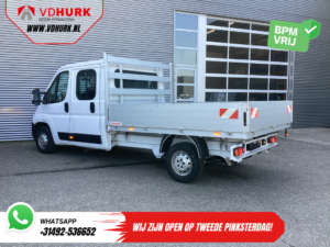 Opel Movano Otwarta skrzynia ładunkowa 2.2 140 KM DC Podwójna kabina Otwarta skrzynia ładunkowa/ 7 osób/ 2.5t Trekverm./ Cruise/ Airco/ 288x215x35/ Pick up