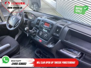 Opel Movano Otwarta skrzynia ładunkowa 2.2 140 KM DC Podwójna kabina Otwarta skrzynia ładunkowa/ 7 osób/ 2.5t Trekverm./ Cruise/ Airco/ 288x215x35/ Pick up