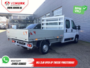 Opel Movano Otwarta skrzynia ładunkowa 2.2 140 KM DC Podwójna kabina Otwarta skrzynia ładunkowa/ 7 osób/ 2.5t Trekverm./ Cruise/ Airco/ 288x215x35/ Pick up