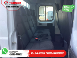 Opel Movano Otwarta skrzynia ładunkowa 2.2 140 KM DC Podwójna kabina Otwarta skrzynia ładunkowa/ 7 osób/ 2.5t Trekverm./ Cruise/ Airco/ 288x215x35/ Pick up