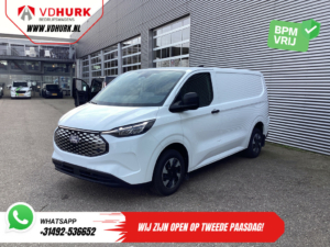 Ford E-Transit Custom Van Trend 65 kWh 330 km WLTP 218 KM Gwarancja do 2027 r./ LED/ Ogrzewanie postojowe/ Szybka ładowarka/ 2,3 t Holowanie/ Ogrzewanie siedzeń/ Carplay/ Klimatyzacja/ Ca