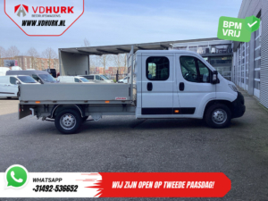 Opel Movano Open cargo box 2.2 140 cv DC Double Cab Open cargo box/ 7 Pers./ 2.5t Trekverm./ Cruise/ Airco/ 288x215x35/ Pick up