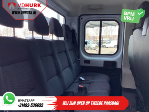 Opel Movano Open cargo box 2.2 140 cv DC Double Cab Open cargo box/ 7 Pers./ 2.5t Trekverm./ Cruise/ Airco/ 288x215x35/ Pick up