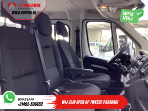 Opel Movano Open cargo box 2.2 140 cv DC Double Cab Open cargo box/ 7 Pers./ 2.5t Trekverm./ Cruise/ Airco/ 288x215x35/ Pick up