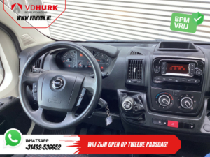 Opel Movano Open cargo box 2.2 140 CP DC Double Cab Open cargo box/ 7 Pers./ 2.5t Trekverm./ Cruise/ Airco/ 288x215x35/ Pick up