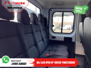 Opel Movano Open cargo box 2.2 140 CP DC Double Cab Open cargo box/ 7 Pers./ 2.5t Trekverm./ Cruise/ Airco/ 288x215x35/ Pick up