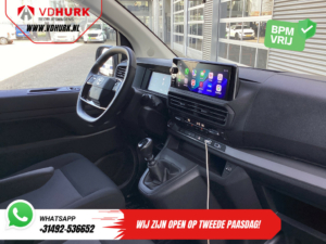 Toyota ProAce Worker Van 2.0 145 hp L3 Carplay/ 2.5t Traction / Sièges / Direction / Keyless/ Navi/ Climat/ Caméra/ Croisière/ PDC