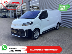 Toyota ProAce Worker Van 2.0 145 hp L3 Carplay/ 2.5t Traction / Sièges / Direction / Keyless/ Navi/ Climat/ Caméra/ Croisière/ PDC