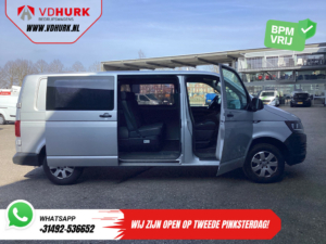Volkswagen Transporter Furgone 2.0 TDI 150 cv L2 DC Doppia Cabina EXPORT 2.5t Trekverm./ Airco/ Telecamera/ Crociera/ 16” LMV/ Gancio di traino