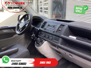 Volkswagen Transporter Bestelbus 2.0 TDI 150 pk L2 DC Dubbel Cabine EXPORT 2.5t Trekverm./ Airco/ Camera/ Cruise/ 16”LMV/ Trekhaak