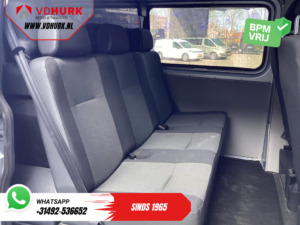 Volkswagen Transporter Bestelbus 2.0 TDI 150 pk L2 DC Dubbel Cabine EXPORT 2.5t Trekverm./ Airco/ Camera/ Cruise/ 16”LMV/ Trekhaak