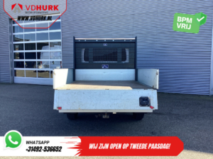 Renault Master Open cargo box 2.3 dCi 150 hp DC Double Cab Open cargo box/ 7 Pers./ 2.5t Trekverm./ Airco/ Towing hook/ 242x204x40/ Pick-Up