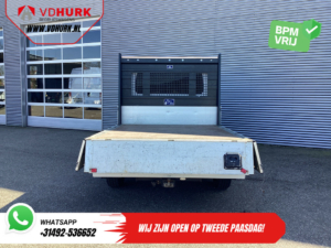 Renault Master Open cargo box 2.3 dCi 150 hp DC Double Cab Open cargo box/ 7 Pers./ 2.5t Trekverm./ Airco/ Towing hook/ 242x204x40/ Pick-Up
