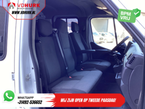 Renault Master Open cargo box 2.3 dCi 150 hp DC Double Cab Open cargo box/ 7 Pers./ 2.5t Trekverm./ Airco/ Towing hook/ 242x204x40/ Pick-Up