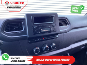 Renault Master Open cargo box 2.3 dCi 150 hp DC Double Cab Open cargo box/ 7 Pers./ 2.5t Trekverm./ Airco/ Towing hook/ 242x204x40/ Pick-Up