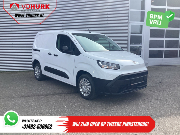 Toyota PROACE CITY Van 1.5 LED/ Virtual Cockpit/ DAB/ PDC/ Cruise/ Airco