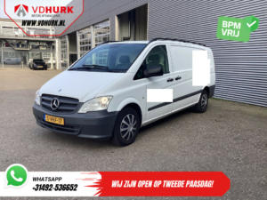 Mercedes-Benz Vito Van 113 CDI L3 EXPORT 2x Porte coulissante/ Climatisation/ Caméra/ Crochet de remorquage