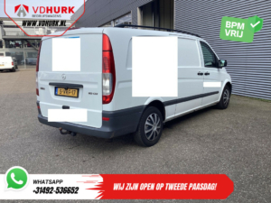 Mercedes-Benz Vito Van 113 CDI L3 EXPORT 2x Porte coulissante/ Climatisation/ Caméra/ Crochet de remorquage