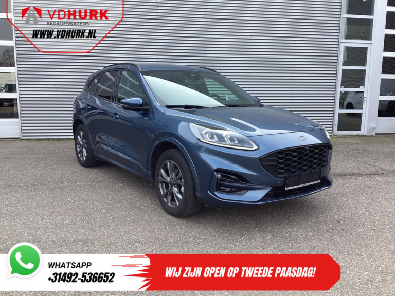 Ford Kuga SUV 2.5 PHEV 225 ch ST-Line LED/ Head-Up/ Adapt.cruise/ Stand heater/ Keyless/ Elek.flap/ Stoelverwant/ Steeringverw./ Carplay/ Navi/ Clima