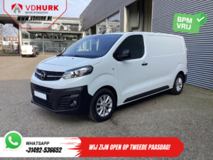 Vauxhall Vivaro Van 2.0 HDi 145 ch Aut. L2 révisé/ 2.3t remorquage/ Sièges chauffants/ Carplay/ Caméra/ PDC/ LMV/ Cruise/ Airco