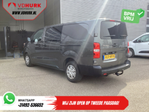 Citroën Jumpy Vans 2.0 125 ch L3 2x Porte coulissante/ 2.5t Remorquage M./ Carplay/ Airco/ Navi/ Cruise/ PDC/ Crochet d'attelage