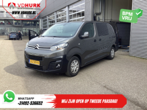 Citroën Jumpy Vans 2.0 125 ch L3 2x Porte coulissante/ 2.5t Remorquage M./ Carplay/ Airco/ Navi/ Cruise/ PDC/ Crochet d'attelage