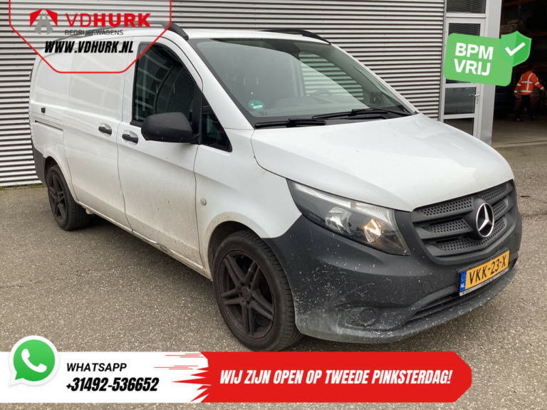 Mercedes-Benz Vito Bestelbus 114 CDI L2 EXPORT Airco/ 270Gr.Deuren/ Cruise/ Camera/ LMV/ Trekhaak