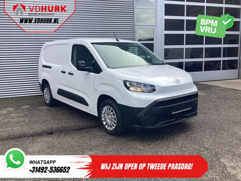 Toyota PROACE CITY Bestelbus 1.5 L2 LED/ Virtual Cockpit/ 3 Pers./ Airco/ Cruise/ PDC/ DAB