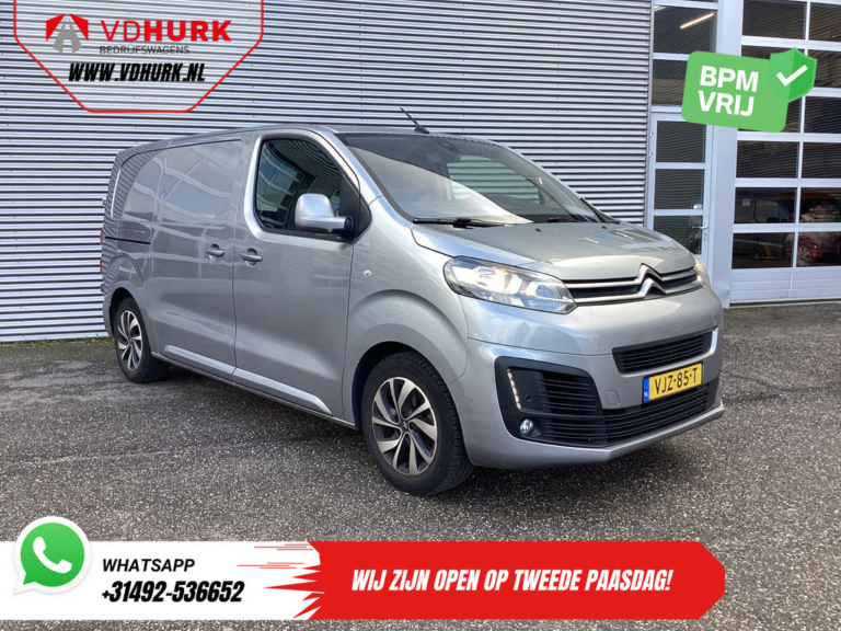 Citroën Jumpy Van 2.0 180 hp Aut. L2 Carplay/ 2.3t Trekverm./ Airco/ Cruise/ Navi/ 17