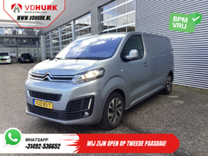 Citroën Jumpy Van 2.0 180 hp Aut. L2 Carplay/ 2.3t Trekverm./ Airco/ Cruise/ Navi/ 17