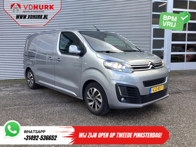 Citroën Jumpy Bestelbus 2.0 180 pk Aut. L2 Carplay/ 2.3t Trekverm./ Airco/ Cruise/ Navi/ 17