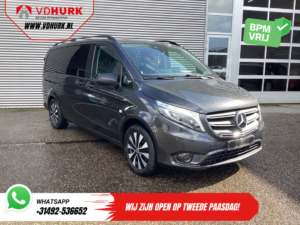 Mercedes-Benz eVito Пасажирський транспорт Tourer L2 90 кВт/год 370 км WLTP LED/ Швидка зарядка/ 2х розсувні двері/ 8 перс./ Шкіра/ Адапт.круїз/ Підігрів підставки/ Підігрів підлоги/ Підігрів сидінь/ Carplay/ Navi