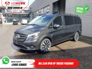 Mercedes-Benz eVito Пасажирський транспорт Tourer L2 90 кВт/год 370 км WLTP LED/ Швидка зарядка/ 2х розсувні двері/ 8 перс./ Шкіра/ Адапт.круїз/ Підігрів підставки/ Підігрів підлоги/ Підігрів сидінь/ Carplay/ Navi