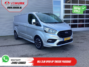 Ford Transit Custom Van Sport 2.0 TDCI Aut. 170 KM L2 DB-Belt VV/ Carplay/ Alarm III/ Stoelverw./ Navi/ Airco/ Kamera/ Cruise/ PDC/ Hak holowniczy