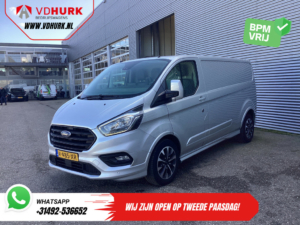 Ford Transit Custom Van Sport 2.0 TDCI Aut. 170 KM L2 DB-Belt VV/ Carplay/ Alarm III/ Stoelverw./ Navi/ Airco/ Kamera/ Cruise/ PDC/ Hak holowniczy