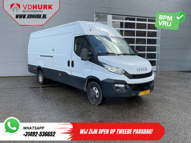 Iveco Daily Bestelbus 35C13V 2.3 L4H3 EXPORT Dubbel Lucht/ 3.5t Trekverm./ 270Gr.Deuren/ Alarm III/ Climate/ Cruise/ Trekhaak