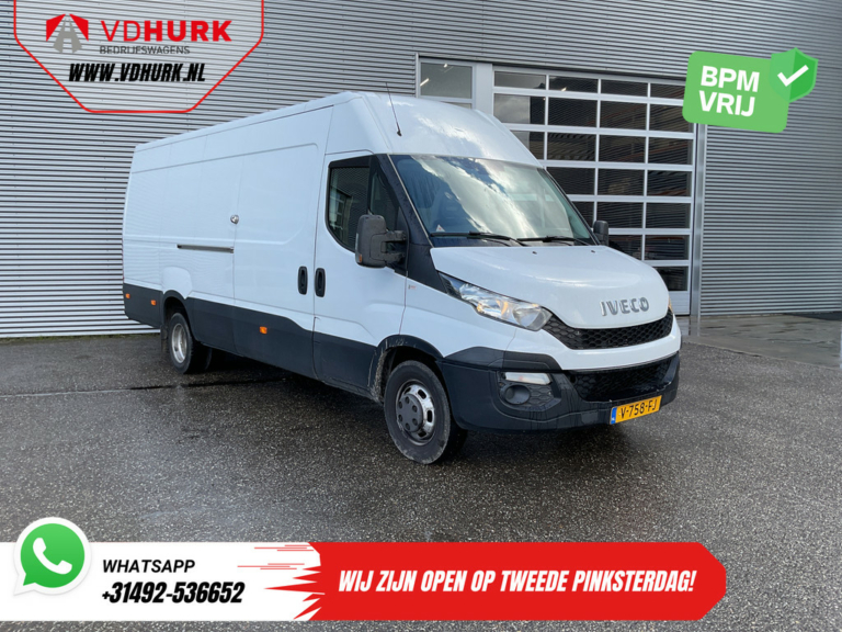 Iveco Daily Bestelbus 35C13V 2.3 L4H3 EXPORT Dubbel Lucht/ 3.5t Trekverm./ 270Gr.Deuren/ Alarm III/ Climate/ Cruise/ Trekhaak