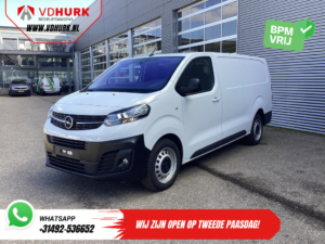 Opel Vivaro Bestelbus 2.0 CDTI 145 pk L3 Garantie 4-27'/ Adapt.Cruise/ 2.5t Trekverm./ Carplay/ Keyless/ Climate/ Camera/ PDC