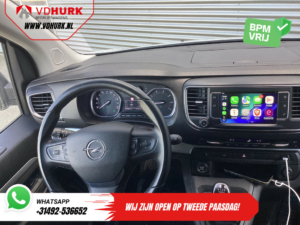 Opel Vivaro Bestelbus 2.0 CDTI 145 pk L3 Garantie 4-27'/ Adapt.Cruise/ 2.5t Trekverm./ Carplay/ Keyless/ Climate/ Camera/ PDC