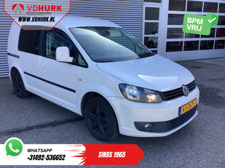 Volkswagen Caddy Bestelbus 1.6 TDI 102 pk Aut. Export DB-Riem V.V/ Navi/ Cruise/ PDC/ Leder/ LMV/ Airco/ Trekhaak