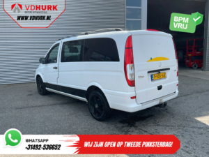 Mercedes-Benz Vito Van 113 CDI L3 DC Doppelkabine EXPORT Carplay/ Airco/ Kamera/ 17” LMV/ PDC/ Anhängerkupplung