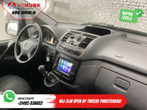 Mercedes-Benz Vito Van 113 CDI L3 DC Doppelkabine EXPORT Carplay/ Airco/ Kamera/ 17” LMV/ PDC/ Anhängerkupplung