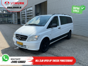 Mercedes-Benz Vito Van 113 CDI L3 DC Doppelkabine EXPORT Carplay/ Airco/ Kamera/ 17” LMV/ PDC/ Anhängerkupplung