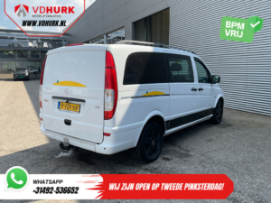 Mercedes-Benz Vito Van 113 CDI L3 DC Doppelkabine EXPORT Carplay/ Airco/ Kamera/ 17” LMV/ PDC/ Anhängerkupplung