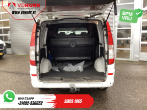 Mercedes-Benz Vito Van 113 CDI L3 DC Double Cab EXPORT Carplay/ Airco/ Camera/ 17” LMV/ PDC/ Towbar