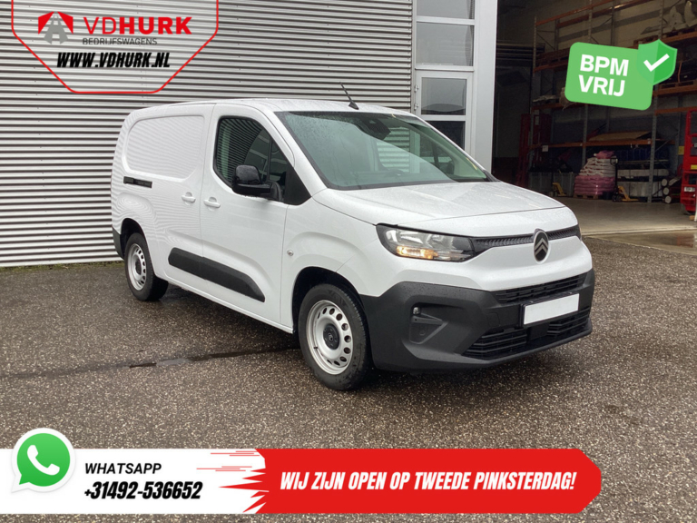 Citroën Berlingo Van 1.5 HDi 100 к.с. L2 Carplay/ Seatverw./ 3Pers./ Virtual Cockpit/ Climate/ Keyless/ Navi/ Camera/ Cruise/ PDC