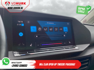 Volkswagen Caddy Cargo Maxi Bestelbus 2.0 TDI 125 pk DSG Aut. Black Edition LED/ Adapt.Cruise/ Standkachel/ Stoelverw./ Leder/ Carplay/ Navi/ LMV/ Sidebars/ Trekhaak/