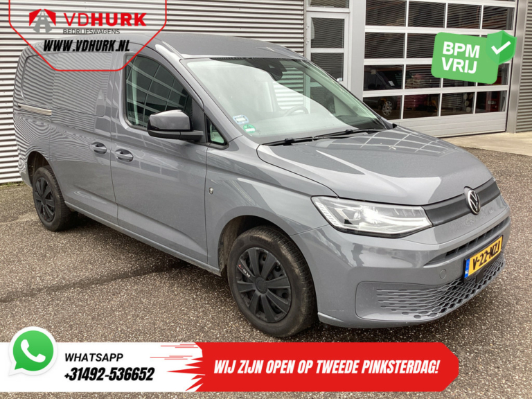 Volkswagen Caddy Cargo Maxi Bestelbus 2.0 TDI 125 pk DSG Aut. MARGE LED/ Adapt.Cruise/ Stoelverw./ PDC/ Airco/ DAB