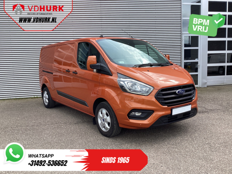 Ford Transit Custom Van 2.0 TDCI 170 hp Aut. L2 Front lip/ Spoiler/ Sidbars/ Raptor Grille/ Carplay/ Camera/ Cruise/ PDC/ 18 ”LMV/ DAB/ Tow bar/ Air conditioning